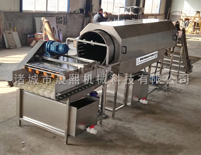 洗袋風干流水線