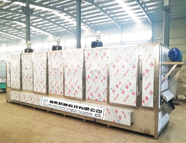 蔬菜多層網帶烘干線