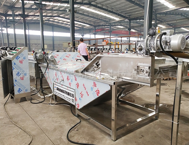 竹筍漂燙生產線